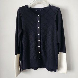 Karen Millen Black and White Cardigan